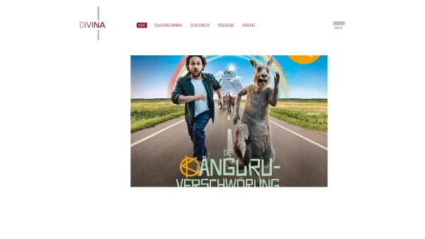Website Screenshot: DIVINA Agentur für Schauspielkunst Intro - DIVINA – Agentur für Schauspielkunst - Date: 2023-06-22 15:11:10