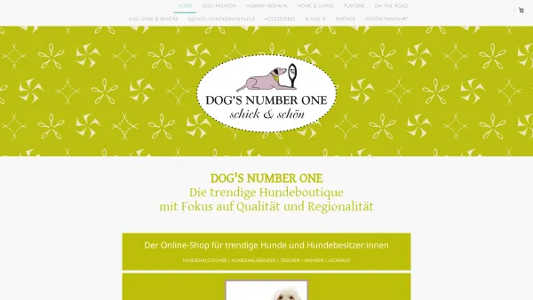 Website Screenshot: Dog´s Number One - Die trendige Hundeboutique aus Österreich! - DOG'S NUMBER ONE - Die Hundeboutique - Date: 2023-06-22 15:00:18