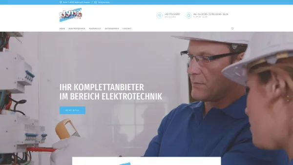 Website Screenshot: doma elektroengineering gmbH - DOMA Elektrotechnik – MASTERVOLT Stromversorgung – Hohenzell - Date: 2023-06-15 16:02:34