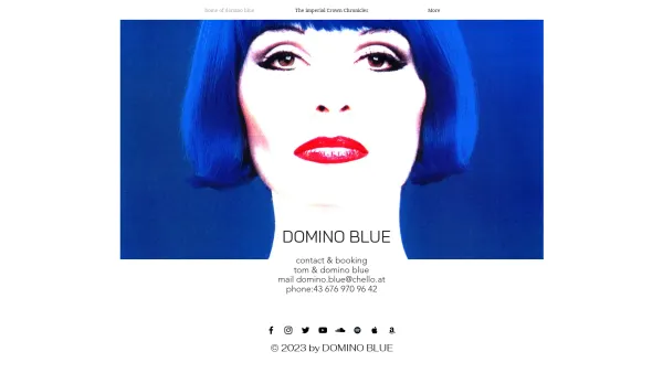 Website Screenshot: Domino Blue Blue Moon Experience Drumatical Theatre |||| ____________________ showevent eventshow event buchen booking agentur ver - home of domino blue | DOMINO BLUE - Date: 2023-06-22 15:11:10