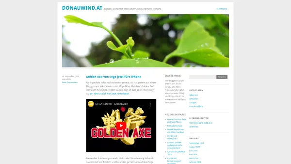 Website Screenshot: Die DonauWind Gruppe Plant Betreibt und Vermarktet Windkraftprojekte Biodiesel und Biogasanlagen - Date: 2023-06-22 15:10:51