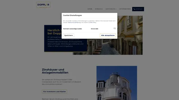 Website Screenshot: Doppler Immobilien - Home - Doppler Immobilien - Date: 2023-06-22 15:10:51