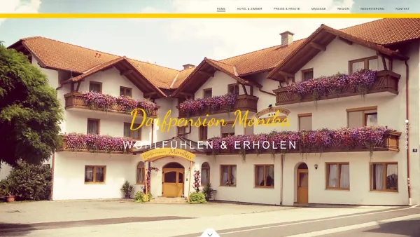 Website Screenshot: bei Dorfpension Monika - Hotel Garni*** Dorfpension Monika | Loipersdorf - Date: 2023-06-22 15:10:51
