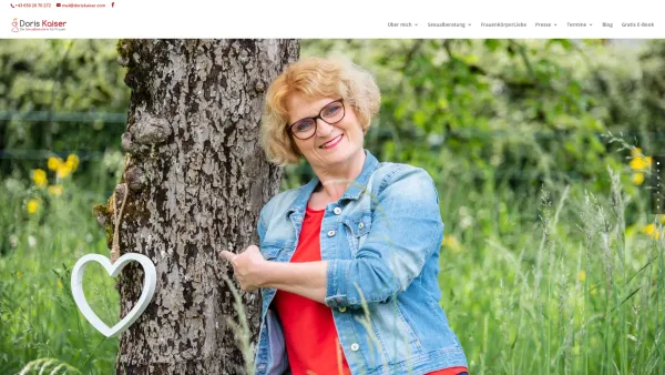Website Screenshot: Doris Kaiser Sexualberaterin für Frauen - Doris Kaiser Sexualberatung für Frauen in Linz - Date: 2023-06-15 16:02:34