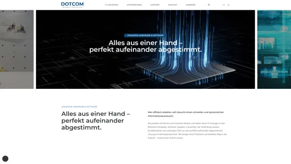 Website Screenshot: DOTCOM Informationstechnik GmbH - Dotcom | Informationstechnik - Date: 2023-06-22 15:00:18