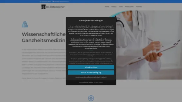 Website Screenshot: Österreicher Peter-Kurt Index - Dr. Österreicher | Wissenschaftliche Ganzheitsmedizin - Date: 2023-06-22 15:10:51