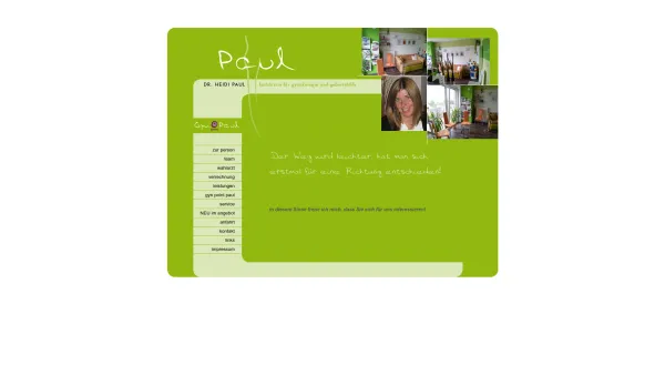 Website Screenshot: ZUR WEBSITE DER ORDINATION DR. PETER PAUL - Dr. Heidi Paul - Fachärztin für Gynäkologie und Geburtshilfe in Felixdorf - - Date: 2023-06-22 15:10:51