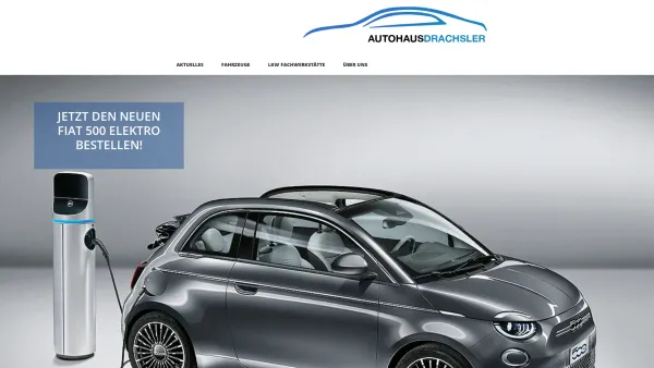 Website Screenshot: Ingenieur Johann Drachsler Gesellschaft Fiat Drachsler l Autohaus - Autohaus Drachsler - Date: 2023-06-14 10:39:31