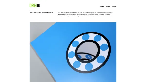 Website Screenshot: DREI10 Brand + Corporate Design - DREI10 – Brand + Corporate Design - Date: 2023-06-15 16:02:34
