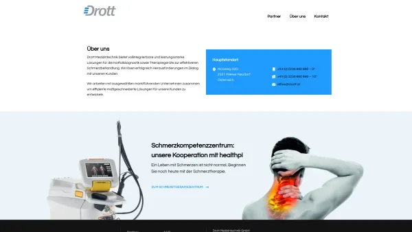 Website Screenshot: Drott Medizintechnik Unbenanntes Dokument - Drott - Date: 2023-06-22 15:00:19