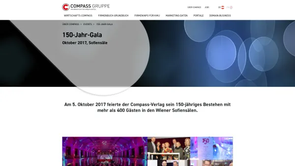 Website Screenshot: DDr. Katharina Schatz - 150-Jahr-Gala - Oktober 2017, Sofiensäle - Date: 2023-06-15 16:02:34