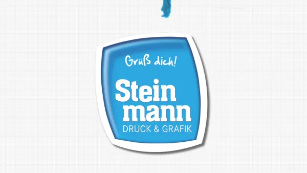 Website Screenshot: Steinmann Druckerei - Druck & Grafik Steinmann - Date: 2023-06-14 10:39:31