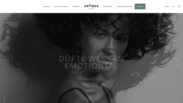 Website Screenshot: Aromea Airdesign GmbH Lippitsch Duftmarketing - ? Duftmarketing zur Verkaufsförderung | The World of Aromea - Date: 2023-06-22 15:10:51