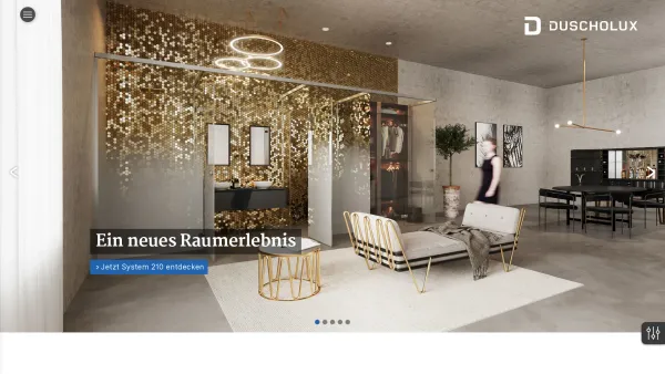 Website Screenshot: Duscholux GesmbH & Co.KG - DUSCHOLUX - Luxus beim Duschen - Date: 2023-06-22 15:10:52