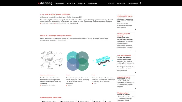 Website Screenshot: e-dvertising Hinterdorfer & Edlinger OEG - Werbeagentur Graz - e-dvertising: Print . Web . SEO. Werbung - Design - Social Media. - Date: 2023-06-22 15:00:19