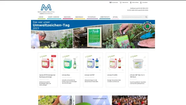 Website Screenshot: E. Mayr Reinigungstechnik Exakt Chemie Reinigungsmittel - E.MAYR — Shop für Reinigungsmittel | Hygienepapier | Zubehör - Date: 2023-06-22 15:00:19
