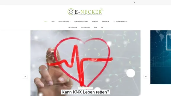 Website Screenshot: E-Necker - E Necker - Elektrotechnik und Smart Home ! - Date: 2023-06-26 10:26:16