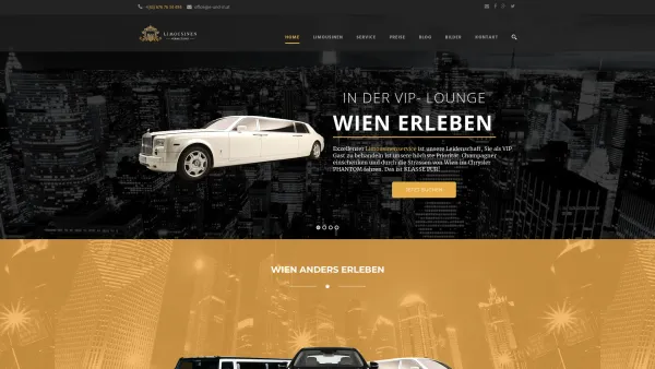 Website Screenshot: Stretchlimousine mieten Wien und Hummer Limousine mieten bei E&M Limousinenservice - Stretchlimousine mieten Wien - Hummer Stretchlimousine | Party - Date: 2023-06-22 15:00:19