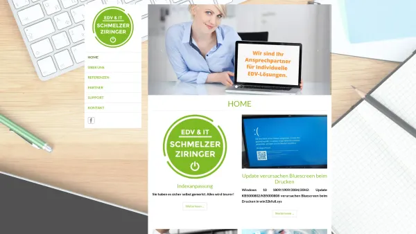 Website Screenshot: Easydata Computerhandel GmbH - Home - EDV und IT Schmelzer-Ziringer - Date: 2023-06-14 10:39:32
