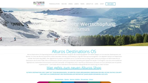 Website Screenshot: easyplex software GmbH - Home-de | Alturos Destinations - Date: 2023-06-22 15:00:19