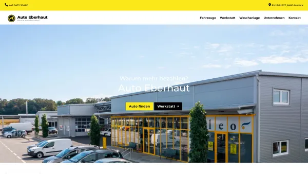 Website Screenshot: Alois www.eberhaut.at - Auto Eberhaut - Date: 2023-06-22 15:10:52