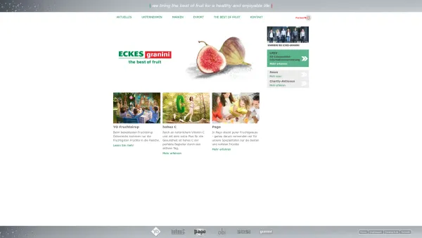 Website Screenshot: Eckes-Granini Eckes-Granini Austria - Startseite - Eckes-Granini Austria - Date: 2023-06-22 15:11:10