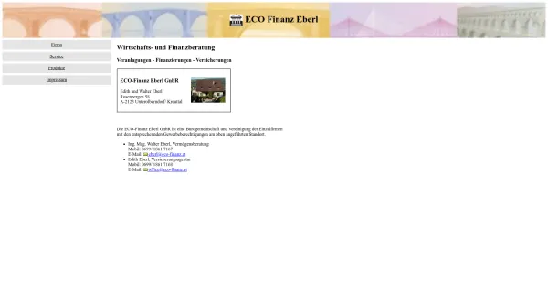 Website Screenshot: eco-finanz.at - Date: 2023-06-22 15:00:19