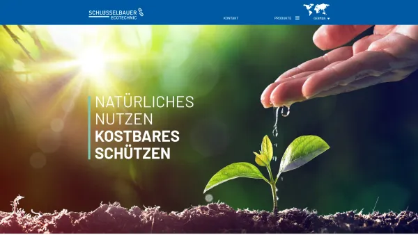 Website Screenshot: ecoTECHNIC GmbH & Co KG - Ecotechnic: Regenwassernutzung, Schachttechnik / ecotechnic.at - Date: 2023-06-14 10:39:34