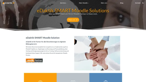 Website Screenshot: eDaktik GmbH Moodle Services - Home - eDaktik - Moodle Partner - Date: 2023-06-22 15:00:20