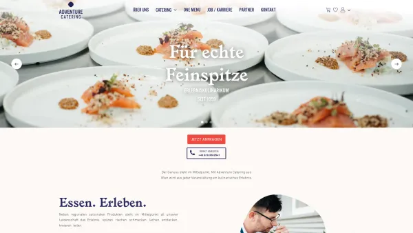 Website Screenshot: Opocensky Catering + Event GmbH - Adventure Catering Service Wien - Date: 2023-06-22 15:00:20
