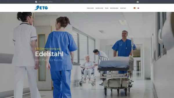 Website Screenshot: Edelstahlprodukte Gobber Vertriebsgesellschaft Edelstahl Technik Gobber - Unternehmen - Date: 2023-06-22 15:00:20