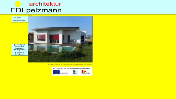 Website Screenshot: Baumeister EDI Pelzmann - Baumeister EDI Pelzmann - Date: 2023-06-22 15:11:10