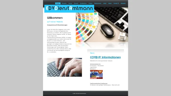 Website Screenshot: EDV Dienst Amtmann - Beratung, Dienstleistungen und Schulungen - EDV Dienst Amtmann - Date: 2023-06-22 15:10:52