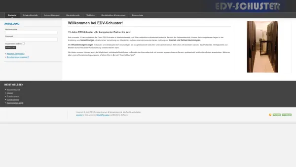 Website Screenshot: EDV-Schuster - Willkommen bei EDV-Schuster! - Date: 2023-06-14 10:47:24