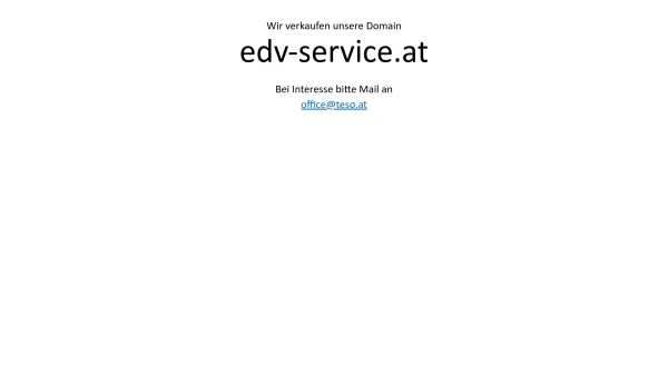Website Screenshot: EDV-Service Helmut TESO Technische Software - Date: 2023-06-22 15:10:52