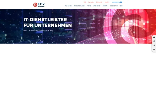 Website Screenshot: EDV-Solution Onlineshop PC Notebook Netzwerk Zubehör - EDV - Solution GmbH II support.security.high availability - Date: 2023-06-14 10:47:24