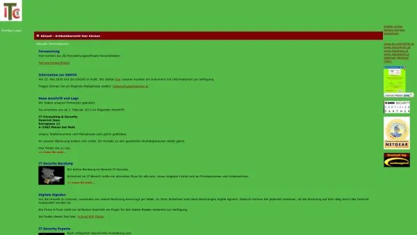 Website Screenshot: Computer-Software Beratung Heinrich Dam Ihr EDV-Partner - EDVDAM.AT -MSDE - Website - - Date: 2023-06-22 15:10:52