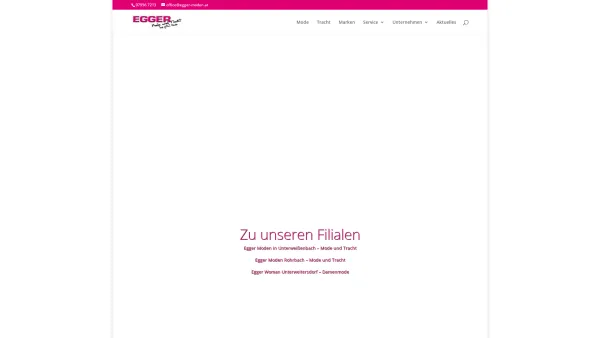 Website Screenshot: EGGER Die Mode - Egger Moden • Mode und Tracht aus gutem Hause - Date: 2023-06-15 16:02:34