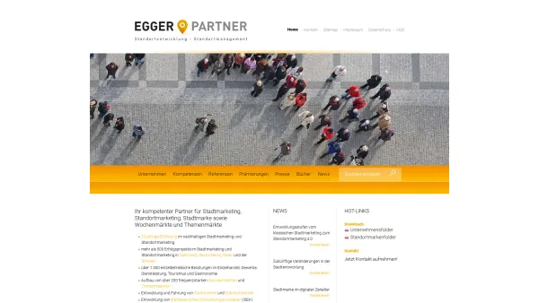 Website Screenshot: bei Egger Partner - Start - Egger & Partner - Date: 2023-06-22 15:00:20