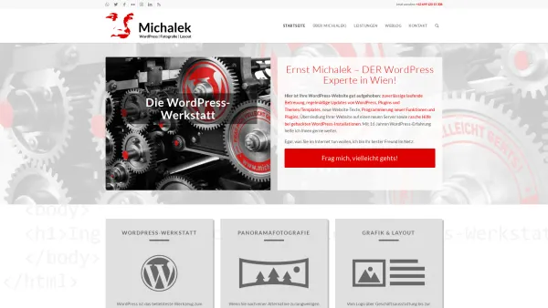 Website Screenshot: EGM Werbegrafik - Michalek.at Wordpress Experte Wien | Fotografie | Layout | Michalek - WordPress Experte Wien | Fotografie | Layout - Date: 2023-06-22 15:00:20