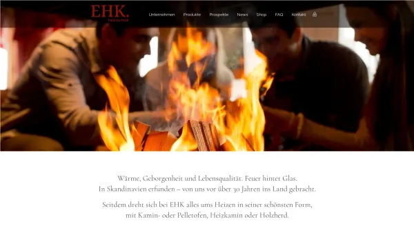 Website Screenshot: EHK G. Hopf GesmbH & Co KG - EHK Öfen Knittelfeld Murtal Steiermark - Date: 2023-06-22 15:00:20