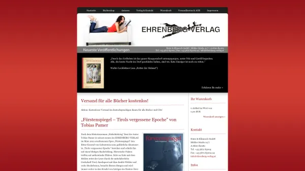 Website Screenshot: EhrenbergVerlagStart - Startseite - Ehrenberg Verlag - Date: 2023-06-22 15:00:20