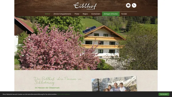 Website Screenshot: Eiblhof - Eiblhof - Eiblhof Schladming - Date: 2023-06-14 10:39:34
