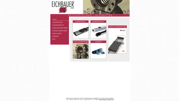 Website Screenshot: bei EICHBAUER Antriebstechnik-Automation - Eichbauer-Schwarz Antriebstechnik - Date: 2023-06-22 15:10:52