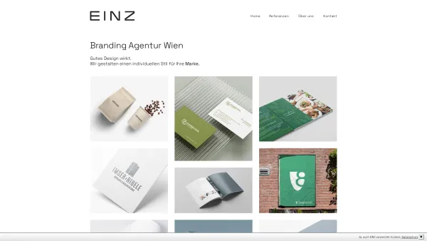 Website Screenshot: EINZ BRANDING AGENTUR - Branding Agentur Wien | EINZ - Date: 2023-06-22 15:13:18