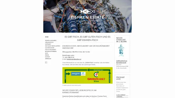 Website Screenshot: Eishken Estate - ES GIBT FISCH, ES GIBT GUTEN FISCH UND ES GIBT EISHKEN-FISCH - Date: 2023-06-22 15:13:18