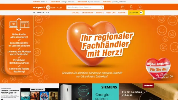 Website Screenshot: Elektrojet - Ihr regionaler Elektro-Fachhändler - Expert Elektrojet - Date: 2023-06-15 16:02:34