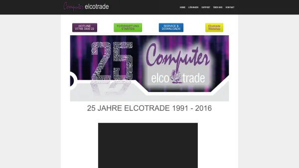 Website Screenshot: elcotrade GmbH - Computer elcotrade – Mehr als nur Computer - Date: 2023-06-15 16:02:34
