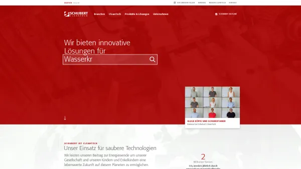 Website Screenshot: Schubert Elektroanlagen Gesellschaft m.b.H - Schubert CleanTech - Electric Innovation in CleanTech | Schubert CleanTech - Date: 2023-06-14 10:37:27