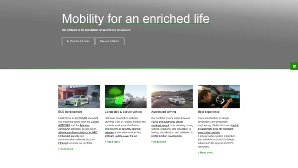 Website Screenshot: EB Elektrobit Austria GmbH - Elektrobit Automotive Software Developer – Elektrobit - Date: 2023-06-22 15:10:53